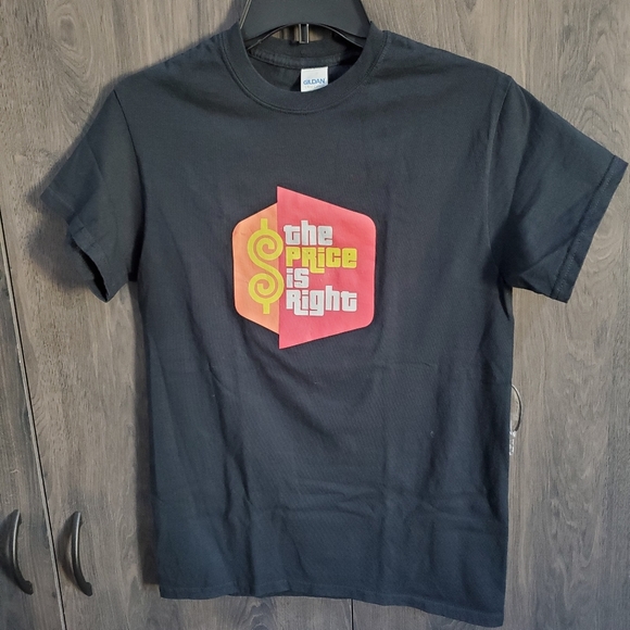 Price is Right T Shirt Size XS S TShirt Cotton Drew Carey T-shirt Tee Black - Picture 1 of 7